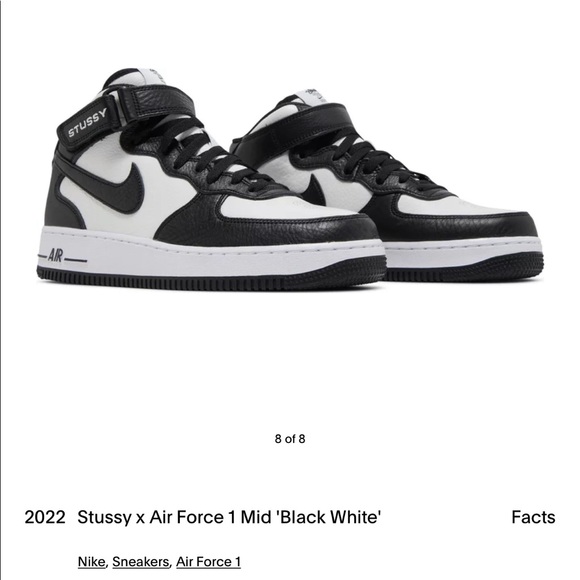 Nike Air Force 1 Stussys - Picture 5 of 6